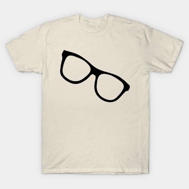 Glasses T-Shirt by j_wise